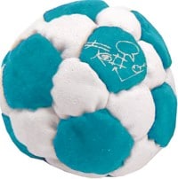 Frog Hacky Sack - teal/white