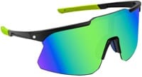 Glassy Cooper Polarized - black/green mirror polarized lens