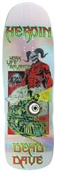 Heroin Dead Dave Hellscape 10.1 Skateboard Deck