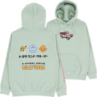 HUF Toyota Land Cruiser Sahara Rally Hoodie - spring green