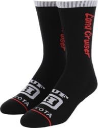 HUF Toyota Land Cruiser Sock - black