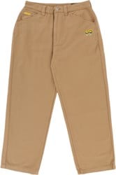 Krooked Eyes Twill Pants - khaki