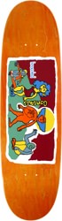 Krooked Gonz Stroll 9.125 Skateboard Deck - orange