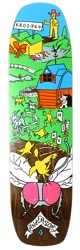 Krooked Manderson The Yard 8.5 Skateboard Deck - brown