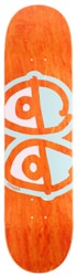 Krooked Team Eyes 8.25 Skateboard Deck - orange