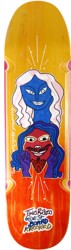 Krooked Tino Razo Guest Pro 8.62 Wheel Wells Skateboard Deck - red/yellow fade