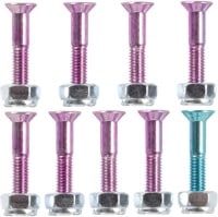 Krux Krome Phillips Skateboard Hardware - pink/blue krome