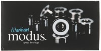 Modus Titanium Skateboard Bearings - white