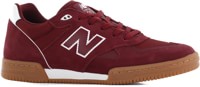 New Balance Numeric 600 Tom Knox Skate Shoes - burgundy/gum