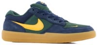 Nike SB Force 58 Skate Shoes - midnight navy/university gold-fir