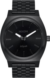 Nixon Time Teller Solar Watch - all black/white