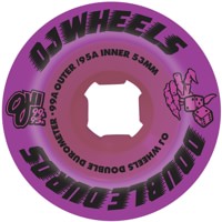 OJ Double Duro Mini Combo Skateboard Wheels - transluscent purple (99a/95a)