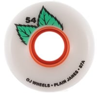 OJ Plain Jane Keyframe Cruiser Skateboard Wheels - white/orange (87a)