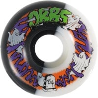 Orbs Apparitions Skateboard Wheels - black/white split (99a)