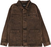 Passport Workers Club Painters Jacket - over-dye brown