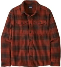 Patagonia Organic Cotton Fjord Flannel Shirt - cascade: burnished red