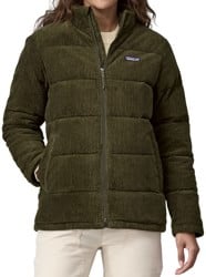 Patagonia Women's Cord Fjord Coat Jacket - pine needle green