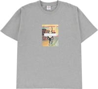 Polar Skate Co. Skeleton Kid T-Shirt - heather grey