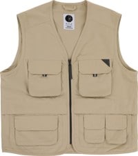 Polar Skate Co. Utility Vest Jacket - sand