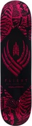 Powell Peralta Skeleton 8.0 Flight 242 Shape Skateboard Deck - pink foil