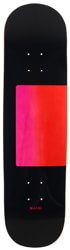 Quasi Proto Fade 8.25 Skateboard Deck - black base pink/red