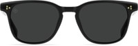 RAEN Alvez Polarized Sunglasses - recycled black/smoke polarized lens