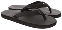 Rainbow Sandals Women's Classic Rubber Single Layer Sandals - black