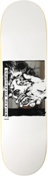 Real Obedience Denied 8.5 Skateboard Deck - white