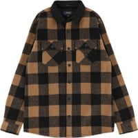 Roark Nordsman Flannel Shirt - dark khaki