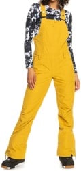 Roxy Women's Rideout Bib Insulated Pants - honey