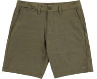 RVCA Back In Hybrid Shorts - olive