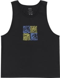 RVCA Fronds Tank - black