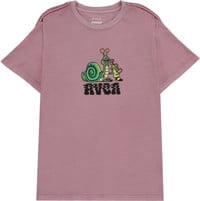 RVCA Hookah Snail T-Shirt - lavender