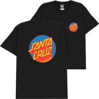 Santa Cruz Kids Other Delta T-Shirt - black/blue/red