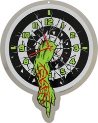 Santa Cruz Roskopp One Clock - silver