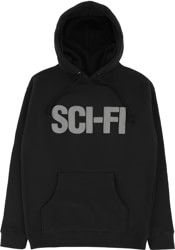 Sci-Fi Fantasy Big Logo Hoodie - black