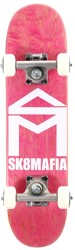 SK8MAFIA House Logo 6.0 Micro Complete Skateboard - pink stain