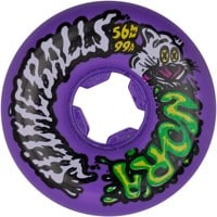 Slime Balls Nora Guest Vomit Mini Skateboard Wheels - purple (99a)