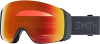 Smith 4D Mag ChromaPop Goggles + Bonus Lens - slate/everyday red mirror + storm yellow flash lens