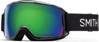 Smith Kids Grom Goggles - black/green sol-x mirror lens