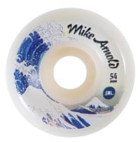 Sml. Arnold Big Wave XL V-Cut Skateboard Wheels - white (99a)