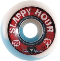 Speedlab Jason Adams Pro Slappy Hour Skateboard Wheels - white/blue (99a)