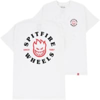 Spitfire Bighead Classic T-Shirt - white/black-red