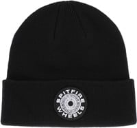 Spitfire Classic 87' Swirl Patch Beanie - black/white