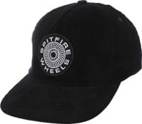 Spitfire Classic 87' Swirl Patch Snapback Hat - black/white