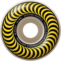 Spitfire Formula Four Classic Skateboard Wheels - white/yellow classic swirl (99d)