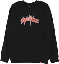 Spitfire Venom Crew Sweatshirt - black/red-white-black