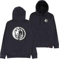 Spitfire Yin Yang Hoodie - navy/black-white