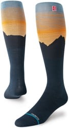 Stance Performance Mid Cushion Merino Wool Snowboard Socks - (jimmy chin) rising