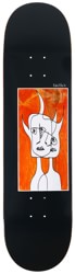 Tactics Devil Face Skateboard Deck - orange